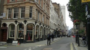 Jermyn Street, Street scene